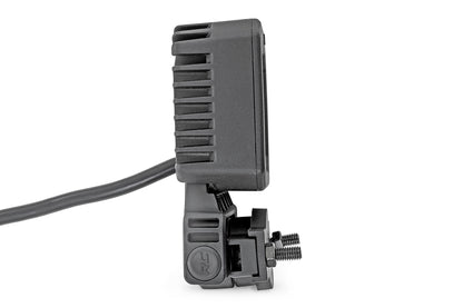 Black Series LED Light Pair | 2 Inch | Flood | Swivel Mount | 70802