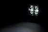2 Inch Black Series LED Light Pods |  Flush Mount | Cool White DRL | 70803BLKDRL