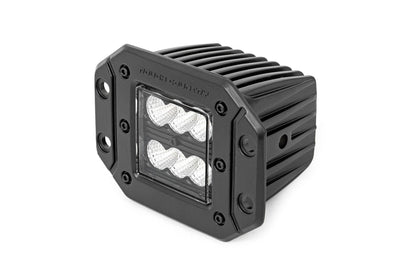 2 Inch Black Series LED Light Pods  | Pair | Flood | Flush Mount | 70113BL