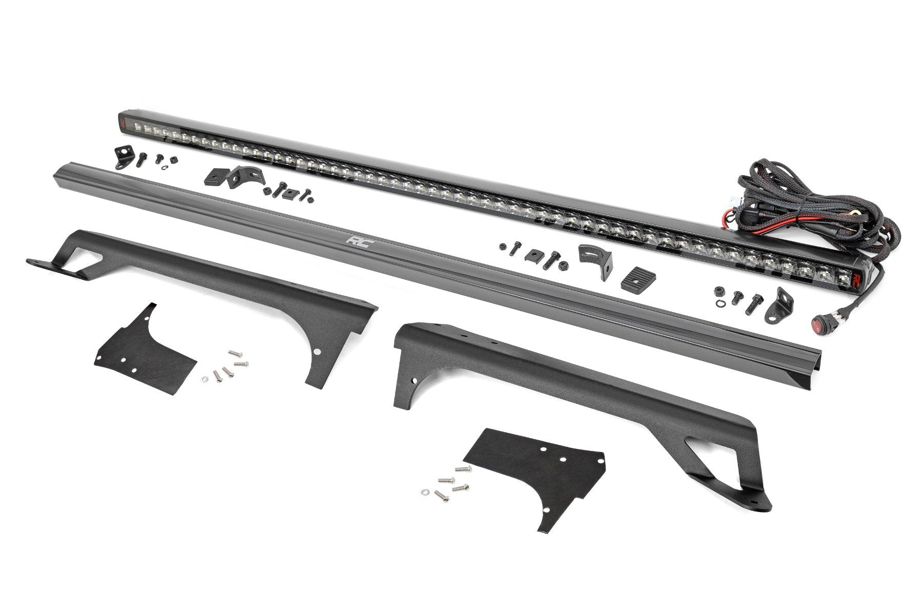 LED Light Kit | Windshield Mount | 50" Spectrum Single Row | Jeep Wrangler TJ (97-06) | 80588