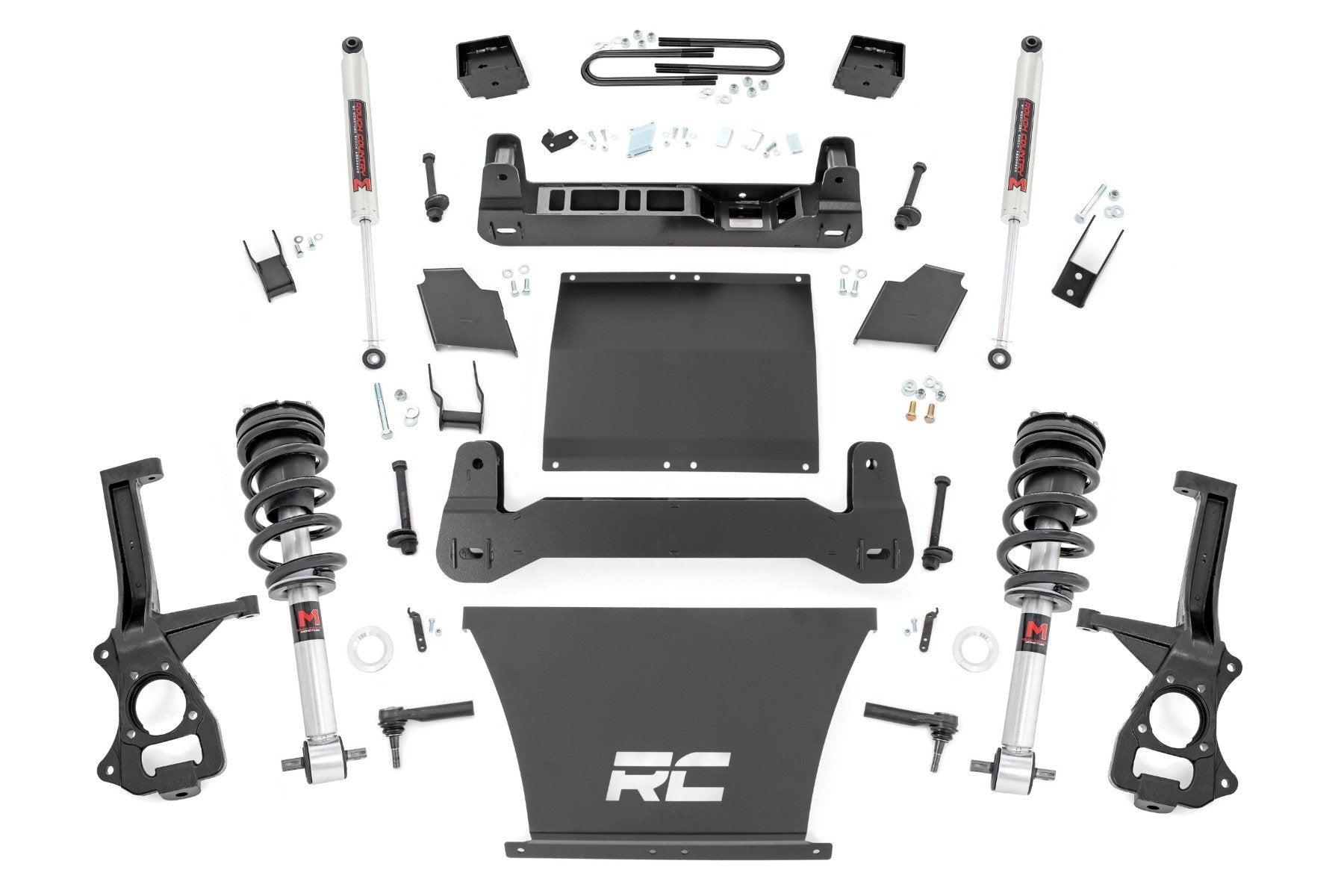 6 Inch Lift Kit | Mono Leaf Rear | M1 Struts/M1 | Chevy Silverado 1500 (22-24) | 21640