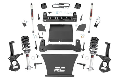 6 Inch Lift Kit | Mono Leaf Rear | M1 Struts/M1 | Chevy Silverado 1500 (22-24) | 21640