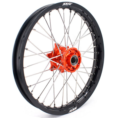 KKE 1.85*19 & 2.15*19 Flat Track Wheels for KTM EXC EXC-F EXC-W 125-530CC 2003-2025 Spoked Rims