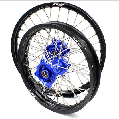 KKE 17 & 14 YZ80 1993-2001 YZ85 2002-2025 Kids Wheels for Yamaha Blue Hub