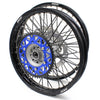KKE 21 & 19 Casting MX Wheels for YAMAHA YZ250F 2001-2021 YZ450F 2003 Silver