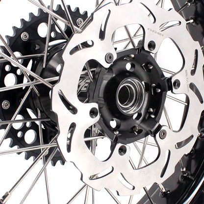 KKE 3.5 & 4.25 Wheels for Yamaha WR250F 2001 WR450F 2003-2018 Black