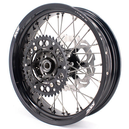 KKE 3.5 & 5.0 17 Inch Wheels for Yamaha WR250F 2001 WR450F 2003-2018 Black