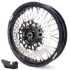 KKE 3.5 & 5.0 17 Inch Wheels for Yamaha WR250F 2001 WR450F 2003-2018 Black