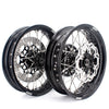 KKE 3.5 & 4.25 Wheels for Yamaha WR250F 2001 WR450F 2003-2018 Black