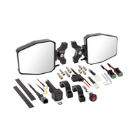 LED Side Mirrors from AJK Offroad by Metra Powersports Full Product Preview
