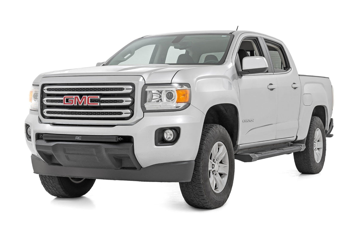 HD2 Aluminum Running Boards | Crew Cab | Chevy/GMC Canyon/Colorado (15-25) | SRB151977A