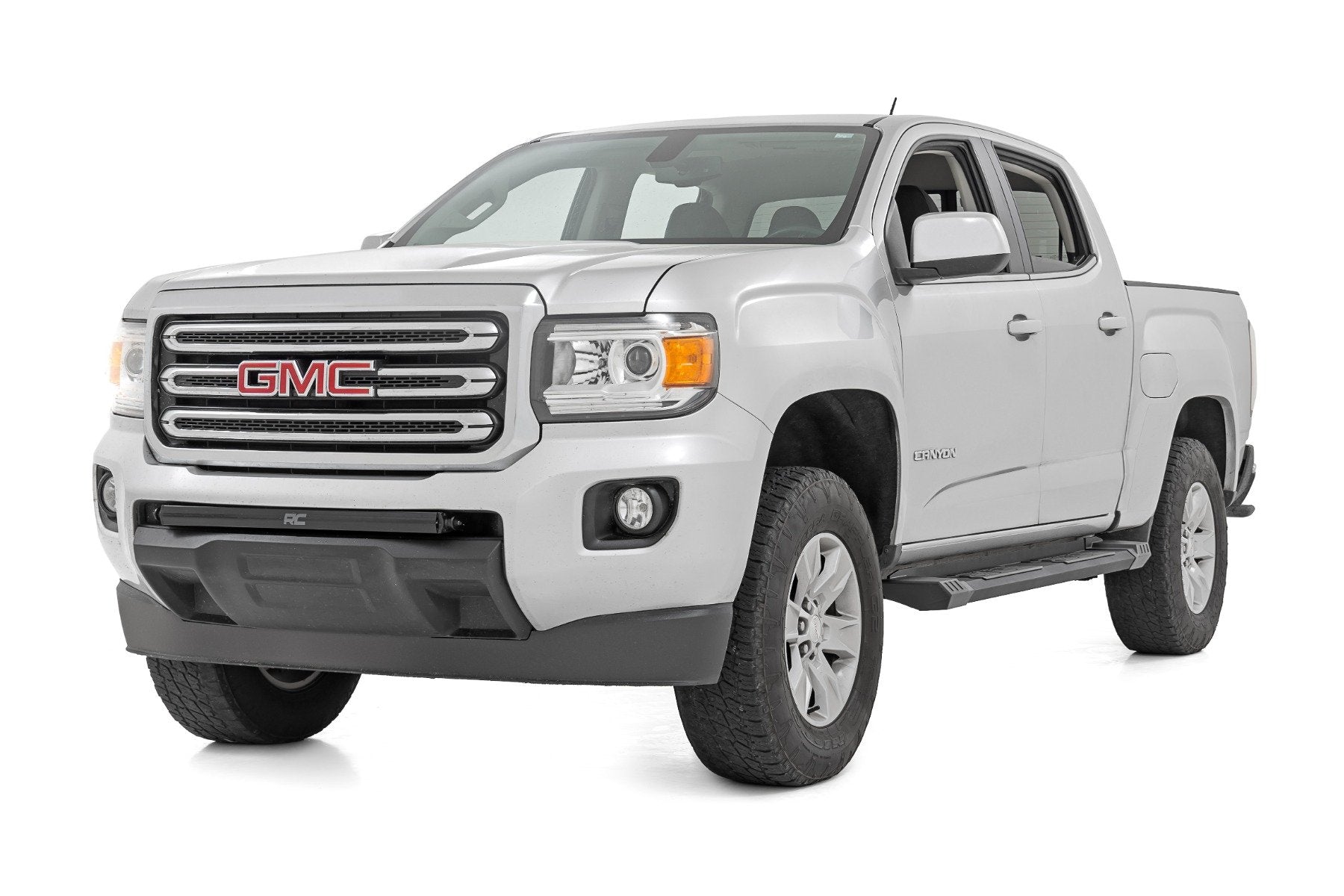 HD2 Aluminum Running Boards | Crew Cab | Chevy/GMC Canyon/Colorado (15-25) | SRB151977A
