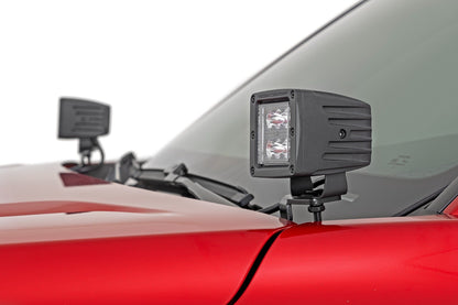 LED Light Kit | Ditch Mount | 2" Black Pair | Spot | Toyota Tacoma (24-25) | 72101