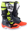 Tech 7s Boots Dark Grey/ Red Fluo/Yellow Fluo Sz 03