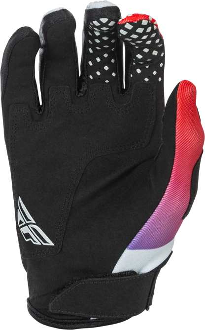 Youth Kinetic Gloves Grey/Red/Purple/Black Ys