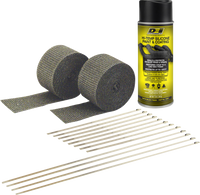 DEI Exhaust Wrap Kit - Black/Black 901330