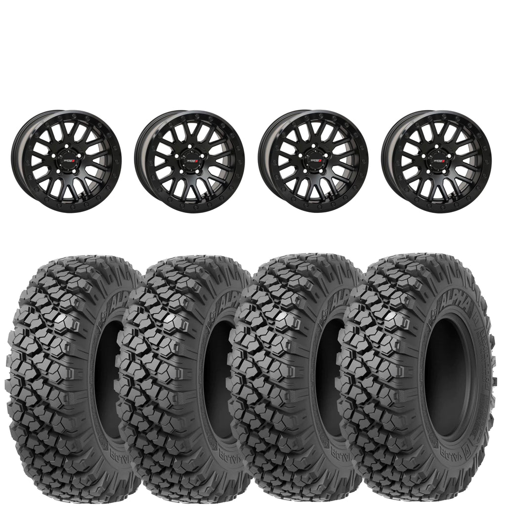 System 3 SB9 beadlocks MATTE BLACK on VALOR ALPHA