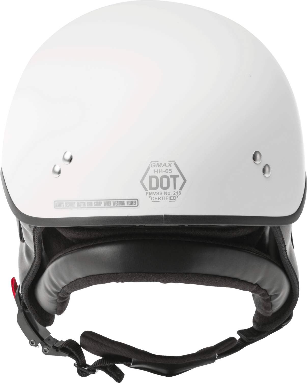Hh 65 Half Helmet Full Dressed Matte White Md