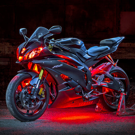 Red Led Strip 10pc Kit