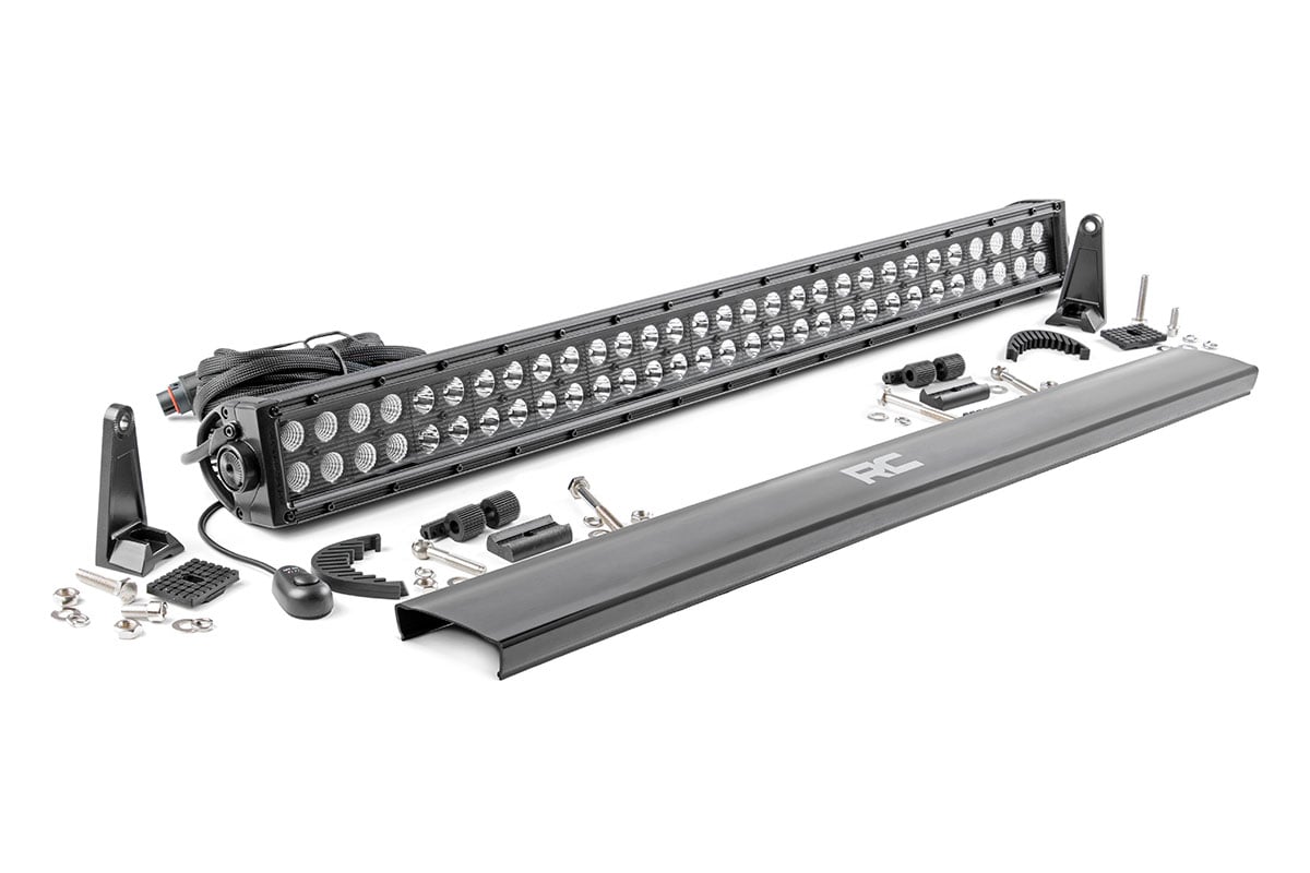 30 Inch Black Series LED Light Bar | Dual Row | 70930BL