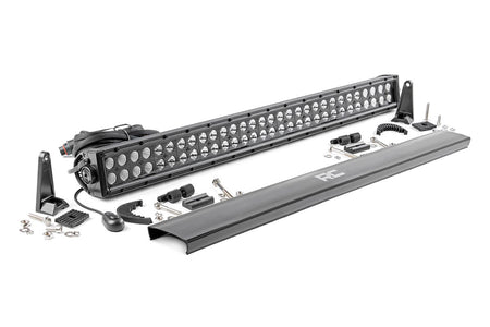 30 Inch Black Series LED Light Bar | Dual Row | 70930BL