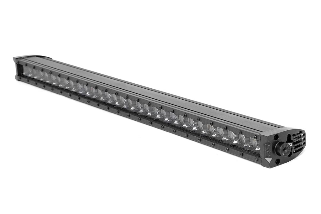 30 Inch Black Series LED Light Bar | Single Row | Cool White DRL | 70730BLDRL