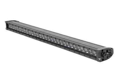 30 Inch Black Series LED Light Bar | Single Row | Cool White DRL | 70730BLDRL