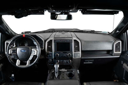 Addictive Desert Designs15-20 Ford F-150 / 17-20 Ford Raptor Center Console Molle Panels - Bridge