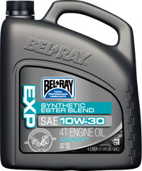 Bel-Ray EXP Synthetic Ester Blend 4T Engine Oil 10W-30 - 4L