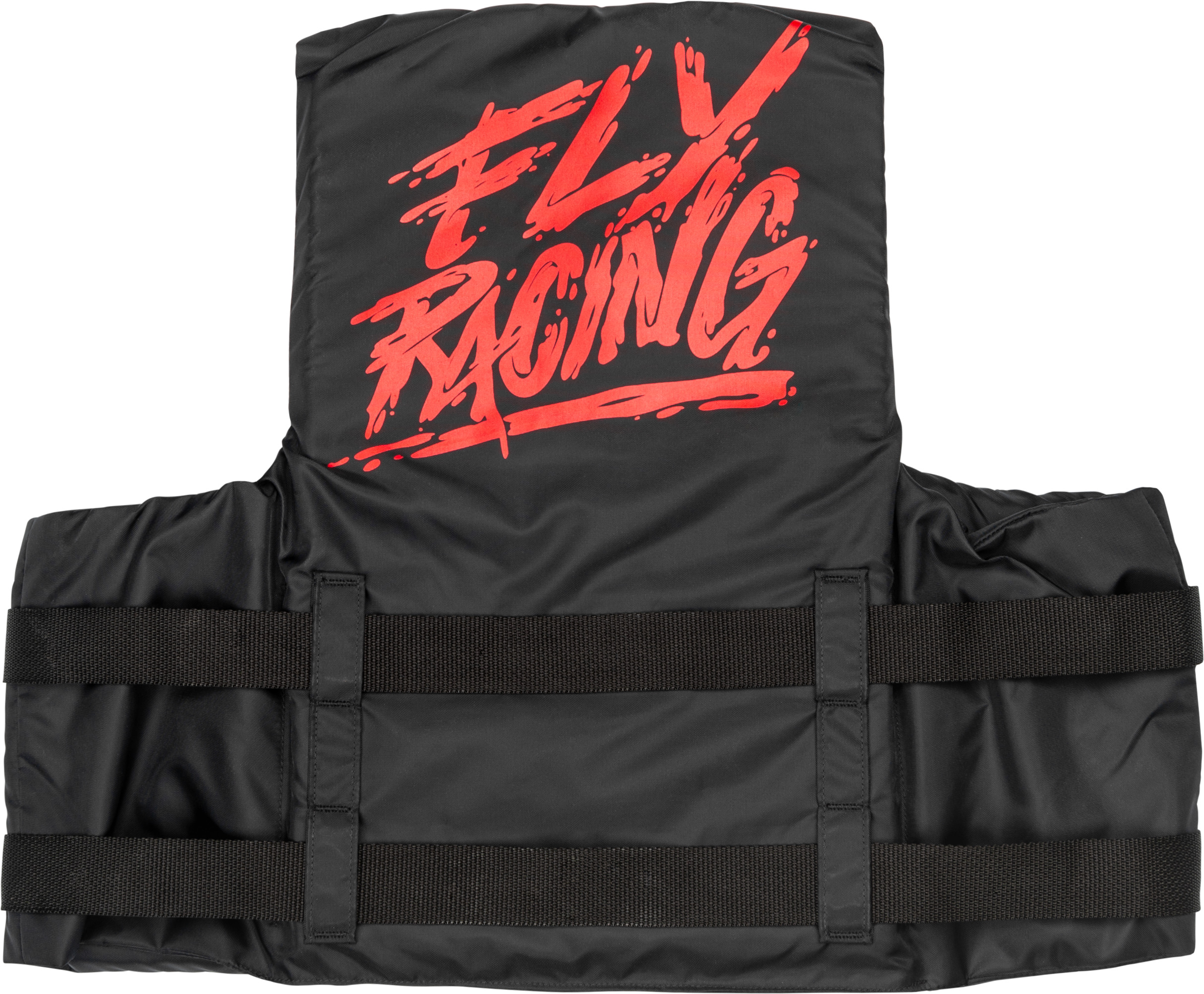 Nylon Flotation Vest Black/Red Xs