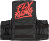 Nylon Flotation Vest Black/Red 3x