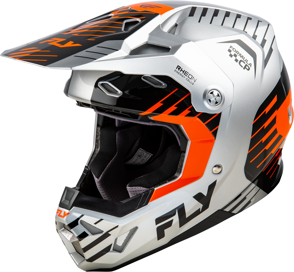 Formula Cp Slice Helmet Grey/Orange/Black Lg