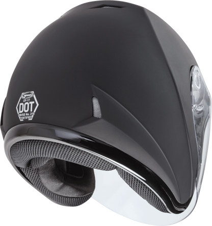 Of 17 Open Face Helmet Matte Black 2x