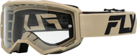 Focus Goggle Khaki/Black W/ Clear Lens