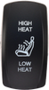 Dash Switch Rocker Face High Low Heated Seats