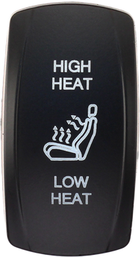 Dash Switch Rocker Face High Low Heated Seats