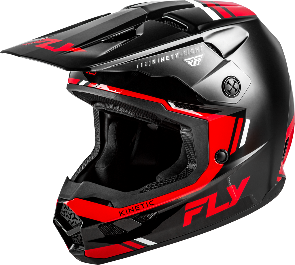 Kinetic Verdict Helmet Black/Red/White Xl