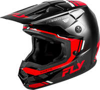 Kinetic Verdict Helmet Black/Red/White Xl