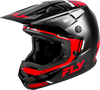 Kinetic Verdict Helmet Black/Red/White Lg