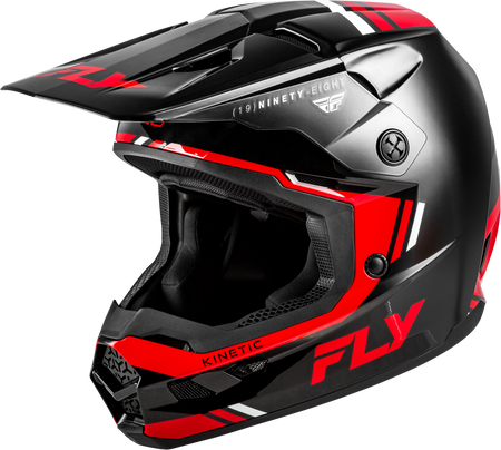 Kinetic Verdict Helmet Black/Red/White 2x