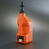 Utility Container Orange W/ Orange Cap 5 Gal