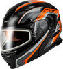 Md 01s Transistor Snow Helmet Orange/Black Lg