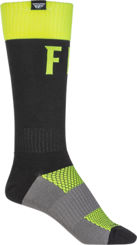 Mx Pro Socks Hi Vis/Black Lg/Xl