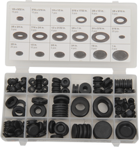 Performance Tool W5214 Grommet Assortment - 125-Piece Rubber Grommet Set