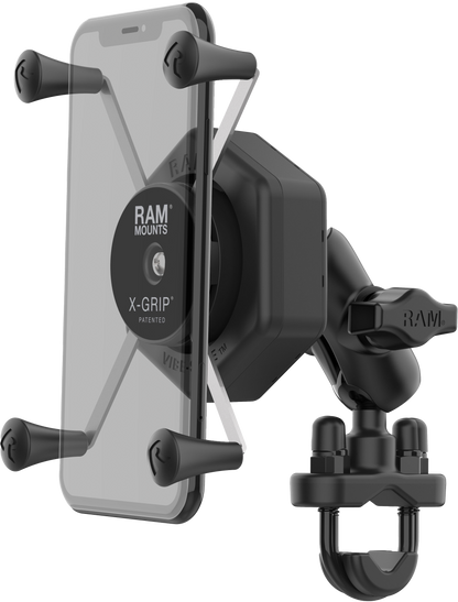 X Grip Vibe Safe L Phone Mount With U Bolt Base Short