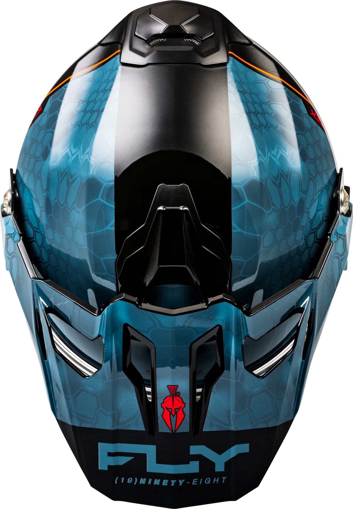 Trekker Cw Conceal Helmet Dual Shld Slate/Black/Red Sm