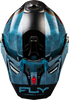 Trekker Cw Conceal Helmet Dual Shld Slate/Black/Red 2x