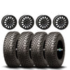 SYSTEM 3 SB8 BEADLOCKS MATTE BLACK ON BFG KM3