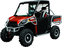 DragonFire Racing UTV Doors - Fits Polaris Ranger XP 900 13-19- Ranger 1000