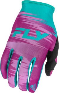 Girl's Lite Gloves Pink/Turquoise Yl